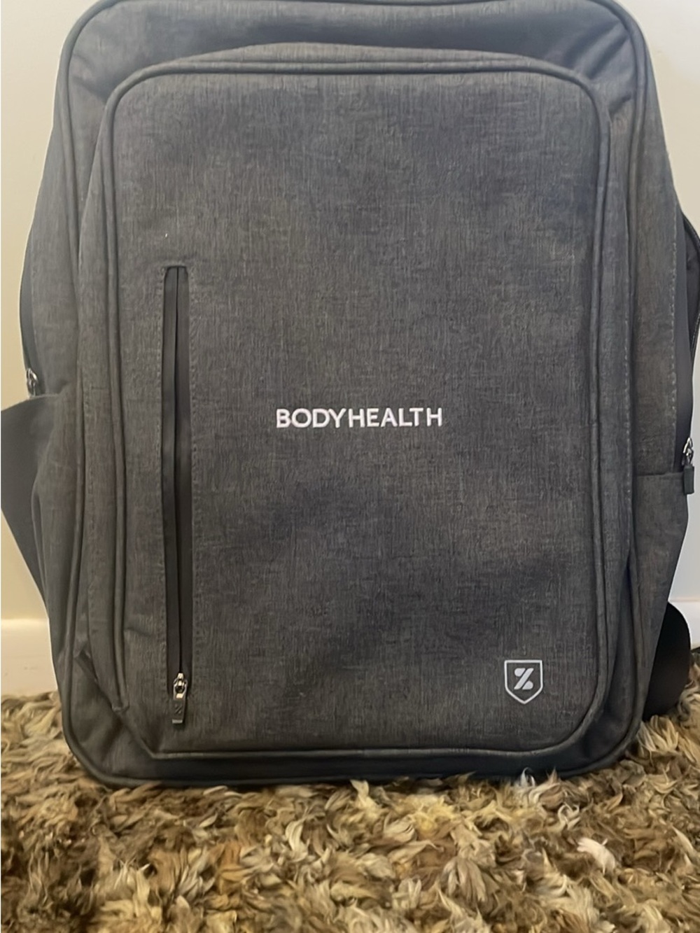 Bodyhealth Zusa Grayish Black Laptop Backpack